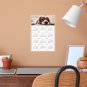 2026 Peel & Stick Calendar - Today is my Lucky Day Removable - Dogs 01 (12"x 8")