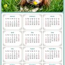 2026 Peel & Stick Calendar - Today is my Lucky Day Removable - Dogs 06 (12"x 8")