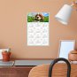 2026 Peel & Stick Calendar - Today is my Lucky Day Removable - Dogs 06 (12"x 8")