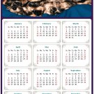 2026 Peel & Stick Calendar - Today is my Lucky Day Removable - Dogs 08 (12"x 8")