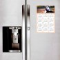 2026 Peel & Stick Calendar - Today is my Lucky Day Removable - Dogs 09 (12"x 8")