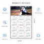 2026 Peel & Stick Calendar - Today is my Lucky Day Removable - Dogs 09 (12"x 8")