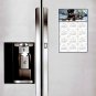 2026 Peel & Stick Calendar - Today is my Lucky Day Removable - Dogs 010 (12"x 8")
