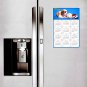 2026 Peel & Stick Calendar - Today is my Lucky Day Removable - Dogs 011 (12"x 8")