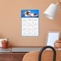 2026 Peel & Stick Calendar - Today is my Lucky Day Removable - Dogs 011 (12"x 8")