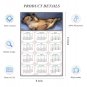 2026 Peel & Stick Calendar - Today is my Lucky Day Removable - Dogs 013 (12"x 8")