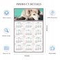 2026 Peel & Stick Calendar - Today is my Lucky Day Removable - Dogs 015 (12"x 8")