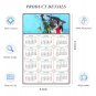2026 Peel & Stick Calendar - Today is my Lucky Day Removable - Dogs 020 (12"x 8")