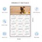 2026 Peel & Stick Calendar - Today is my Lucky Day Removable - Dogs 021 (12"x 8")