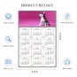 2026 Peel & Stick Calendar - Today is my Lucky Day Removable - Dogs 023 (12"x 8")