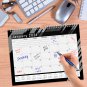 2026 Monthly Spiral-Bound Wall/Desk Calendar - 12 Months Desktop - B&W - (Edition #013)