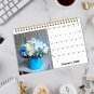 2026-12 Months Desk Calendar Desktop Planner with To-Do List (Bouquets)