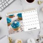2026-12 Months Desk Calendar Desktop Planner with To-Do List (Cupcakes)