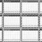 2026 Monthly Magnetic/Desk Calendar - 12 Months Desktop/Wall Calendar - B&W - (Edition #017)