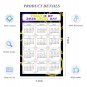 2026 Peel & Stick Calendar - Today is my Lucky Day Removable - 05 (9"x 6")