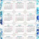 2026 Peel & Stick Calendar - Today is my Lucky Day Removable - 012 (9"x 6")