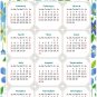 2026 Peel & Stick Calendar - Today is my Lucky Day Removable - 014 (9"x 6")