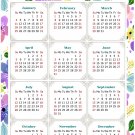 2026 Peel & Stick Calendar - Today is my Lucky Day Removable - 015 (9"x 6")