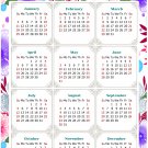2026 Peel & Stick Calendar - Today is my Lucky Day Removable - 017 (9"x 6")