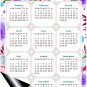 2026 Peel & Stick Calendar - Today is my Lucky Day Removable - 017 (9"x 6")