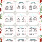 2026 Peel & Stick Calendar - Today is my Lucky Day Removable - 020 (9"x 6")