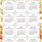 2026 Peel & Stick Calendar - Today is my Lucky Day Removable - 021 (9"x 6")