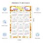 2026 Peel & Stick Calendar - Today is my Lucky Day Removable - 021 (9"x 6")