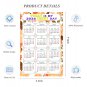2026 Peel & Stick Calendar - Today is my Lucky Day Removable - 022 (9"x 6")