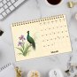 2026-12 Months Desk Calendar Desktop Planner with To-Do List (Ukioy-e Birds)