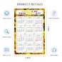 2026 Peel & Stick Calendar - Today is my Lucky Day Removable - 030 (9"x 6")