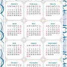2026 Peel & Stick Calendar - Today is my Lucky Day Removable - 034 (9"x 6")