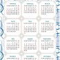 2026 Peel & Stick Calendar - Today is my Lucky Day Removable - 034 (9"x 6")