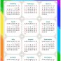 2026 Peel & Stick Calendar - Today is my Lucky Day Removable - 043 (9"x 6")