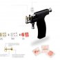 studex universal ear piercing kit set instrument gun stud 24k gold earring ball