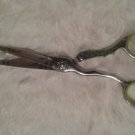Washi green crown left hand shear scissor closeout beauty barber hair bun cut