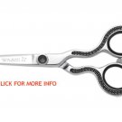 washi scissor black diamond shear japanese 440c steel beauty salon equipment bun