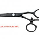 washi black satin swivel thumb hair bun cut shears scissors beauty barber salon