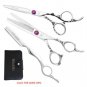 washi knockout shear scissor ko set forged japanese vg-10 steel beauty hair bun