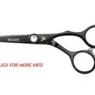 washi panther shear scissor fx9 hollow ground blades convex edge finger rest cut
