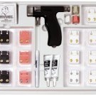 studex universal ear piercing starter kit set gun studs 24k gold m997 stu new