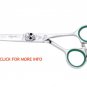 washi scissor skull shear 5.5 in.- 5.99 in. hollow ground blades convex edge cut
