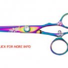 washi flower swivel hair cut shears scissors finger rest hollow ground blades