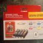 Lot of 4 Genuine canon ink set 220 black 221 color pgbk cli pixma