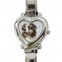 Australian Shepherd Dog Heart Shape Italian Charm Watch 12102637