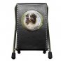 Australian Shepherd Dog  Pen Holder Desk Clock  12102640