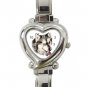 Alaskan Malamute Dog Heart Italian Charm Watch 12131211