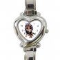 Dachshund Dog Heart Italian Charm Watch 12134435