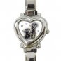 Black Lab Labrador Retriever Puppy Puppies Dog Heart Italian Charm Watch 12135425
