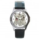 Westies - West Highland White Terriers - Dog Round Metal Watch UNISEX 12111262
