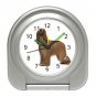 Afghan Hound  Dog Pet Lover Travel Alarm Clock 12112198